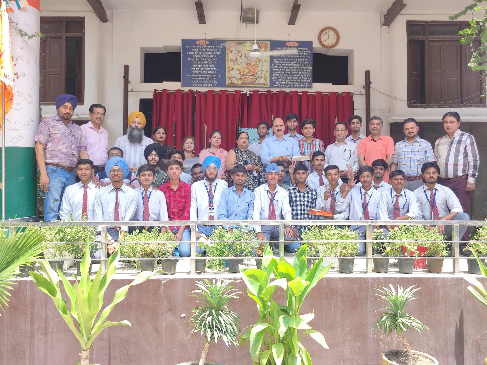 S.D.P. Produced 100% Result in 10+2 Board Exam.